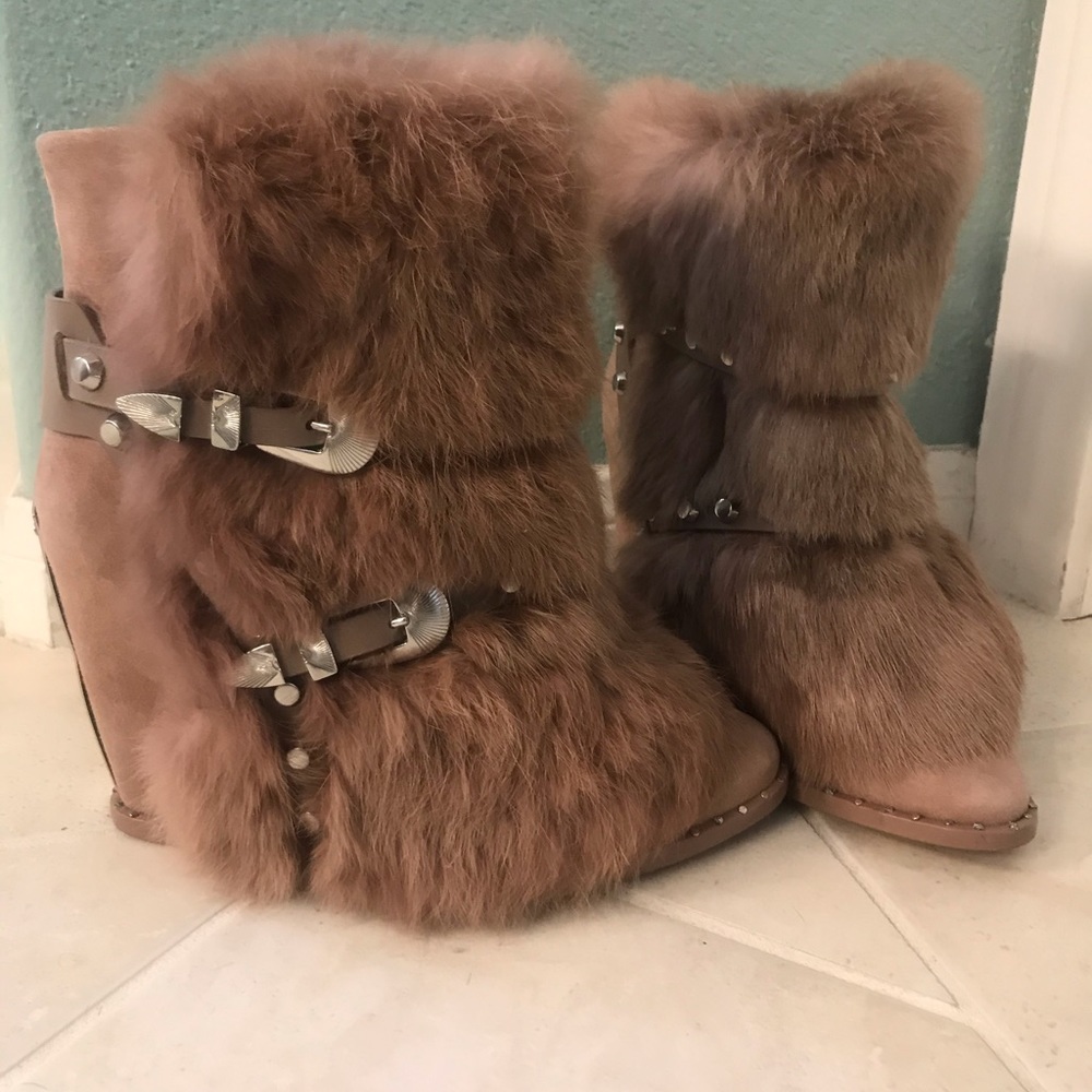 Ivy kirzhner booties Sz 7 Preowned